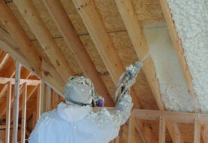 Chicago NW Suburbs Attic Insulation with Spray Foam
